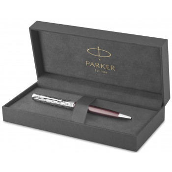 Ручка шариковая Parker Sonnet Premium K537, Metal Red CT